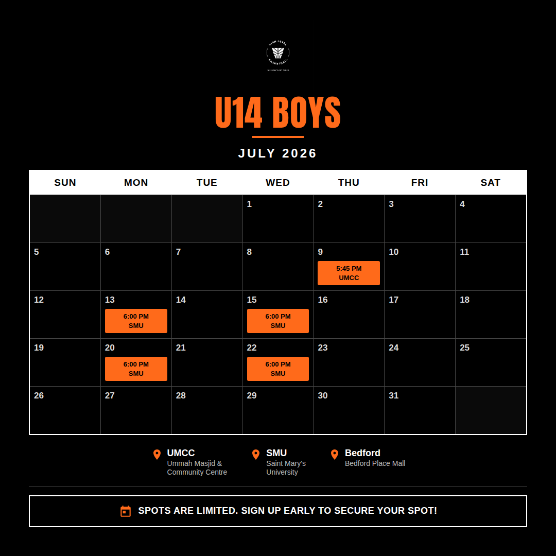 U14 BOY (July)