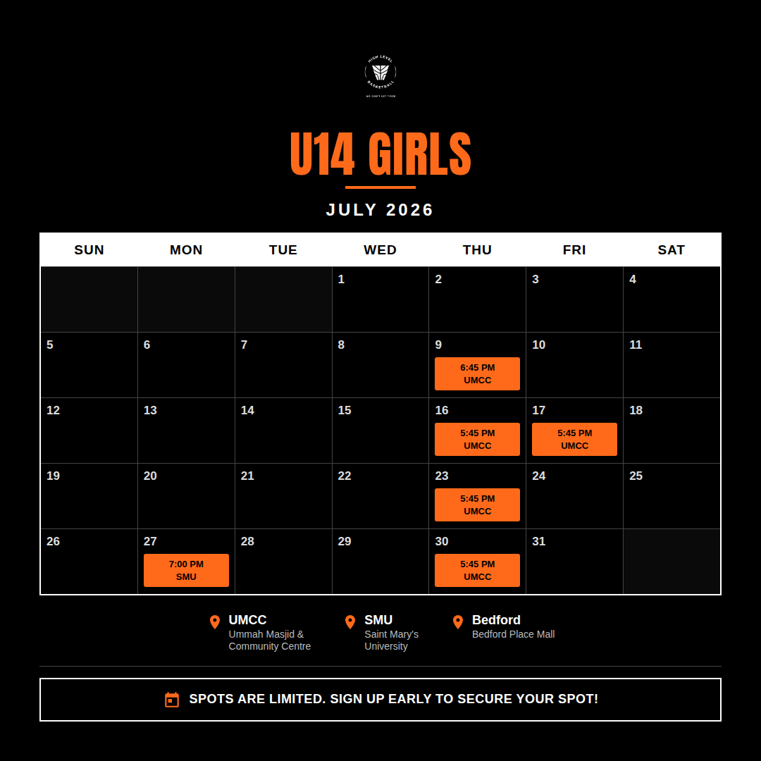 U14 Girl (July)