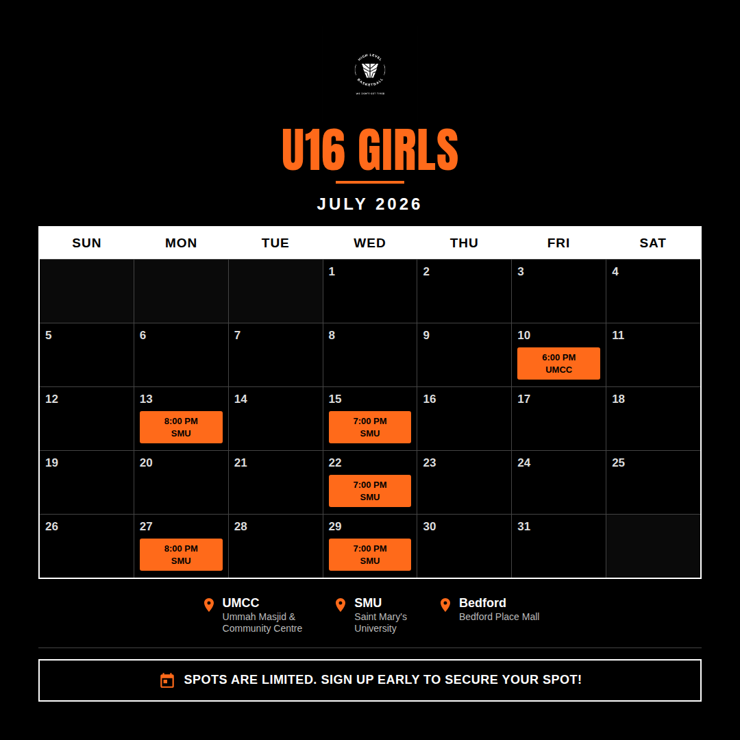 U16 Girl (July)