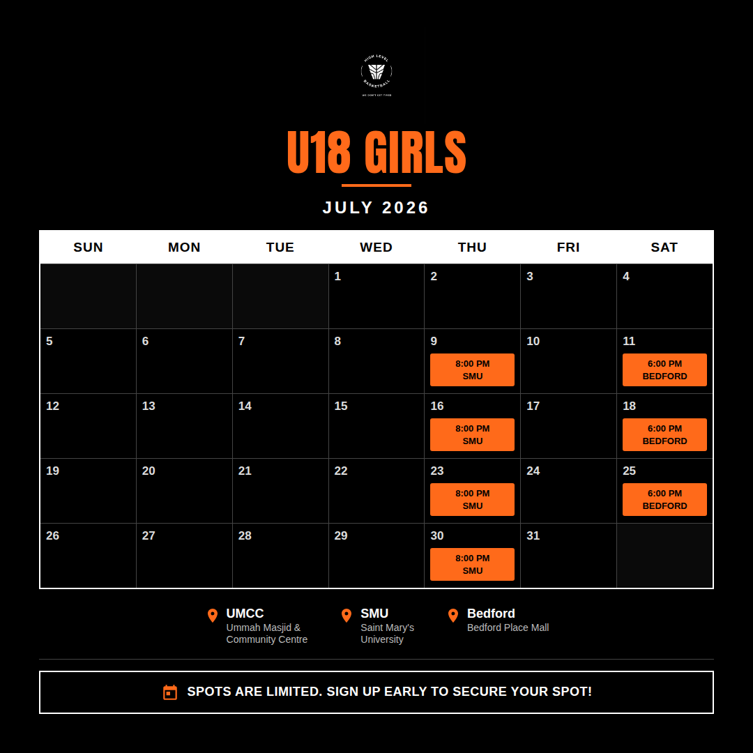 U18 Girl (July)