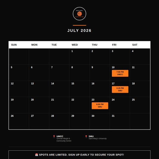 July Training