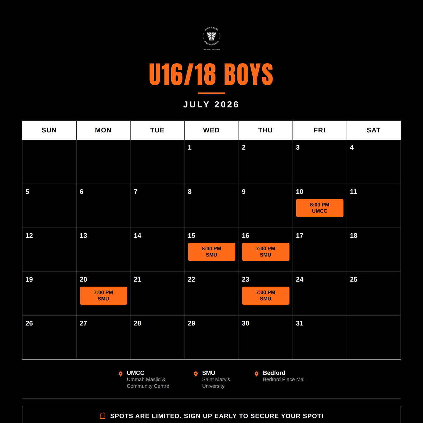 U16/18 BOY (July)